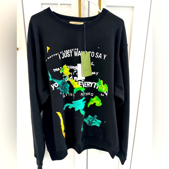 Gucci Crew Neck Sweatshirt - Picture 1 of 8